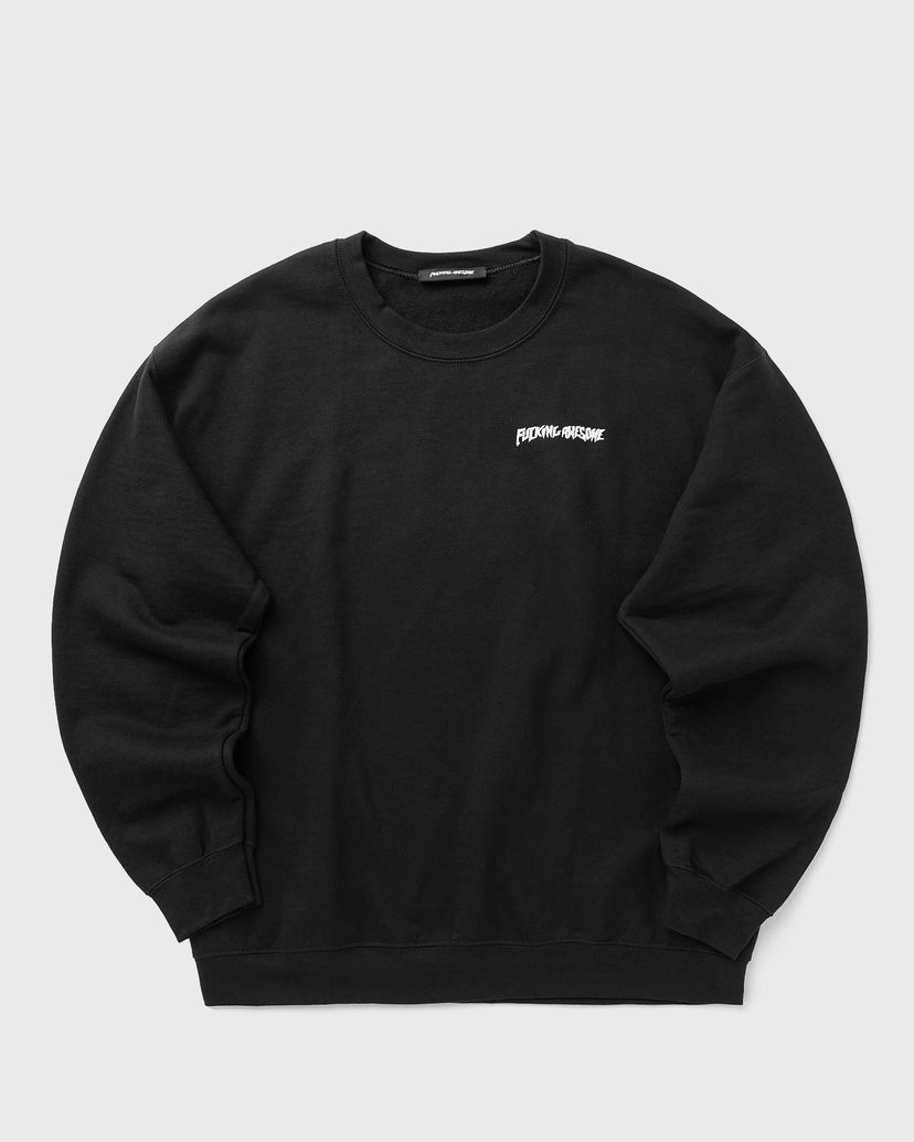 Sweatshirt Fucking Awesome Believe Crewneck Sweatshirt Svart | PN26491