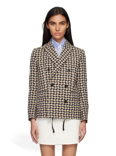 Rockar KENZO Paris Double-Breasted Blazer Brun | FD52VE0399RS