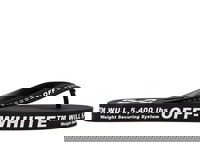 Logo Typographic Flip Flop Black SS20