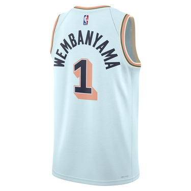 Jersey Nike Dri-FIT NBA Swingman Victor Wembanyama San Antonio Spurs City Edition 2024/25 Jersey Blå | FQ4360-474, 2