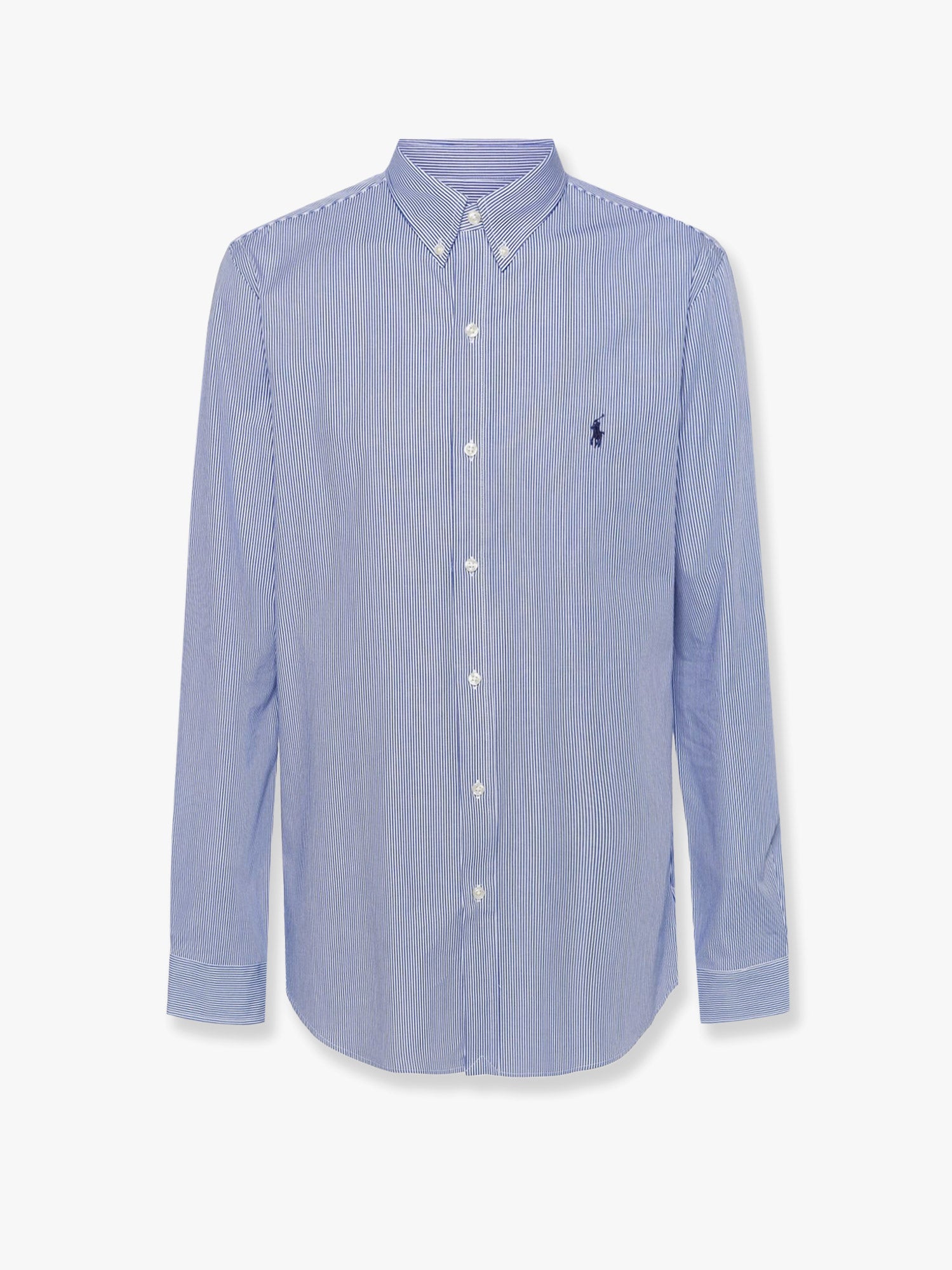 Skjorta Polo by Ralph Lauren Striped Button-Down Shirt by Polo Ralph Lauren Blå | 710928254007, 0
