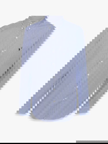 Skjorta Polo by Ralph Lauren Striped Button-Down Shirt by Polo Ralph Lauren Blå | 710928254007, 0