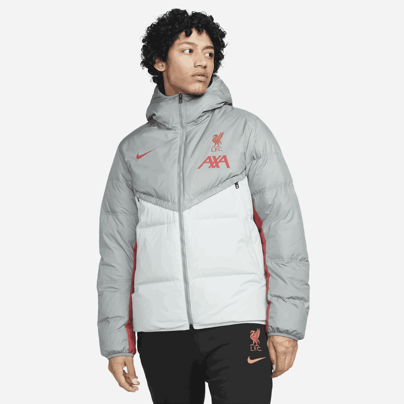 Pufferjacka Nike Liverpool FC Strike Storm-FIT Down Jacket Grå | DR4319-084