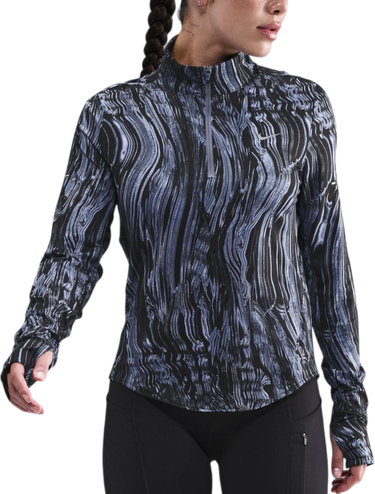 T-shirt Nike Wavy Pattern Swift Quarter-Zip Running Top Flerfärgad | hv8921-499, 0