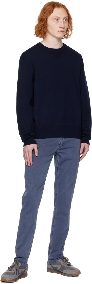 Sweater rag & bone York Knit Sweater Mörkblå | MBS23H026HS26, 3
