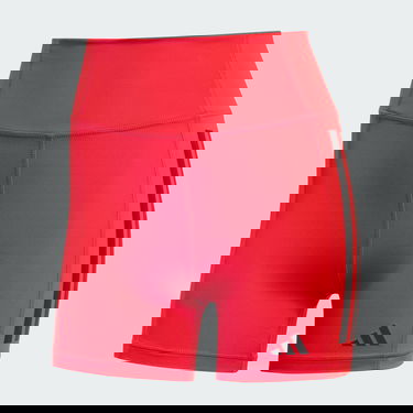 Shorts adidas Performance Optime 3-Stripes 1/4 Training Shorts Röd | JN4583, 4