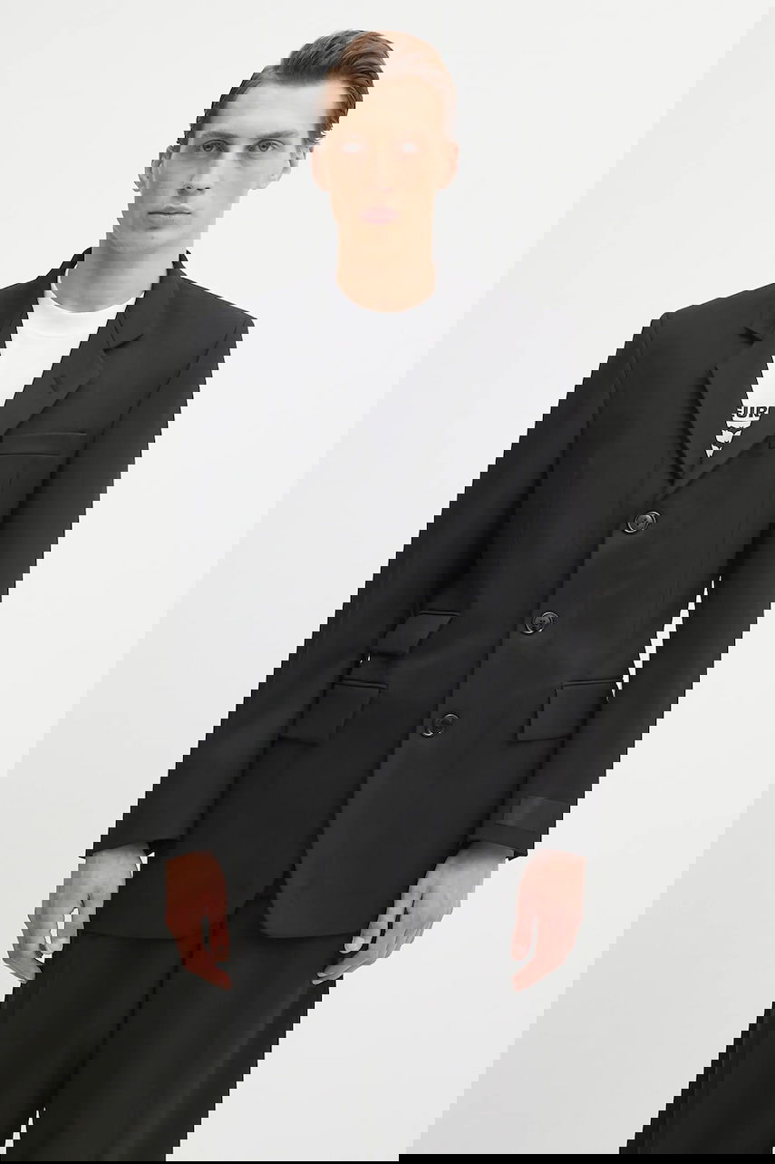 Jacka VETEMENTS VETEMENTS Fitted Zip Tailored Blazer Svart | UH76TJ500B, 0