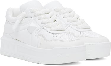 Sneakers och skor Valentino Valentino Garavani One Stud XL Nappa Leather Low-Top Vit | 6Y2S0G37XTM, 3