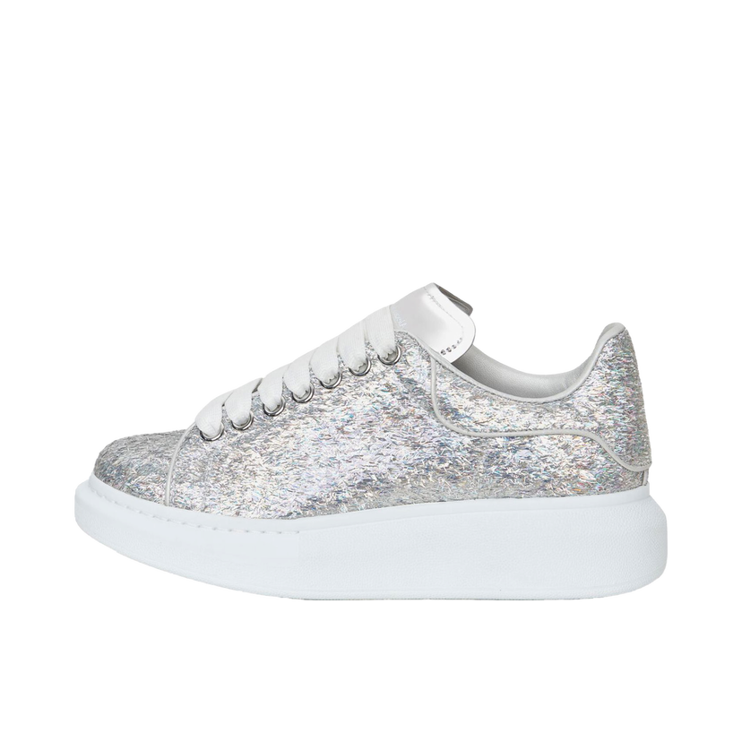 Sneakers och skor Alexander McQueen Oversized Silver Holographics Glitter Metallisk | 742664W4W718699
