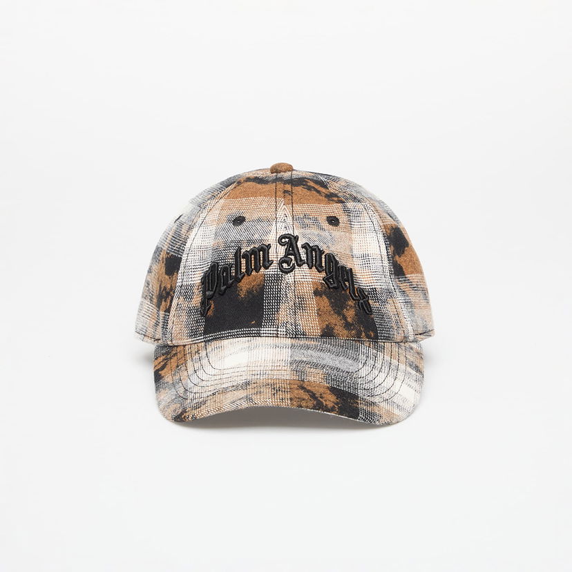 Keps Palm Angels Palm Angels Curved Logo Check Cap Flerfärgad | PMLB104S25FAB0020910