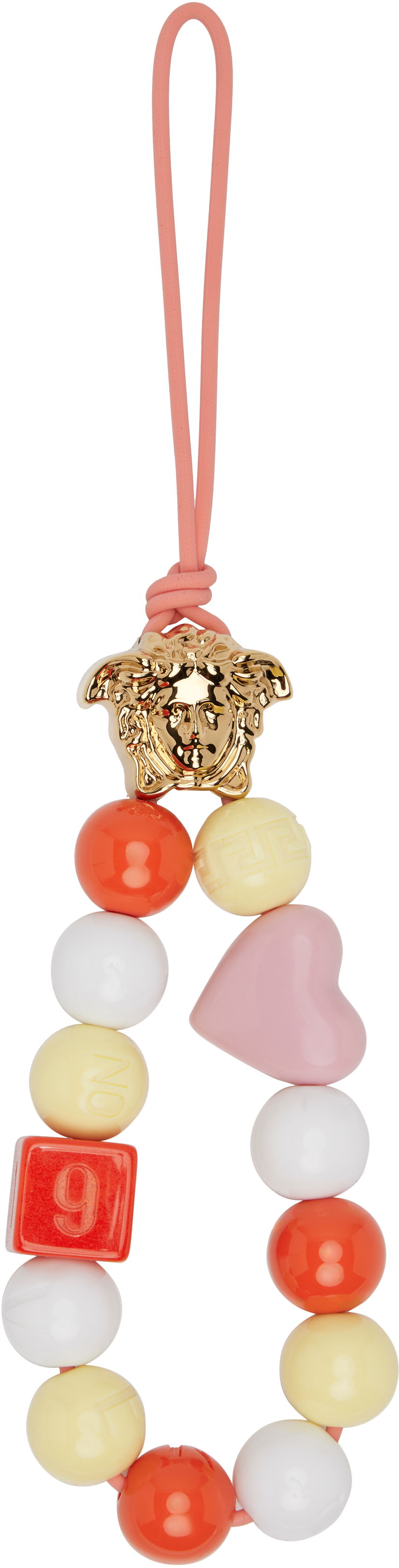 Nyckelringar Versace Versace 'La Medusa' Charm Keychain Flerfärgad | 1018777_1A13797_6R58V
