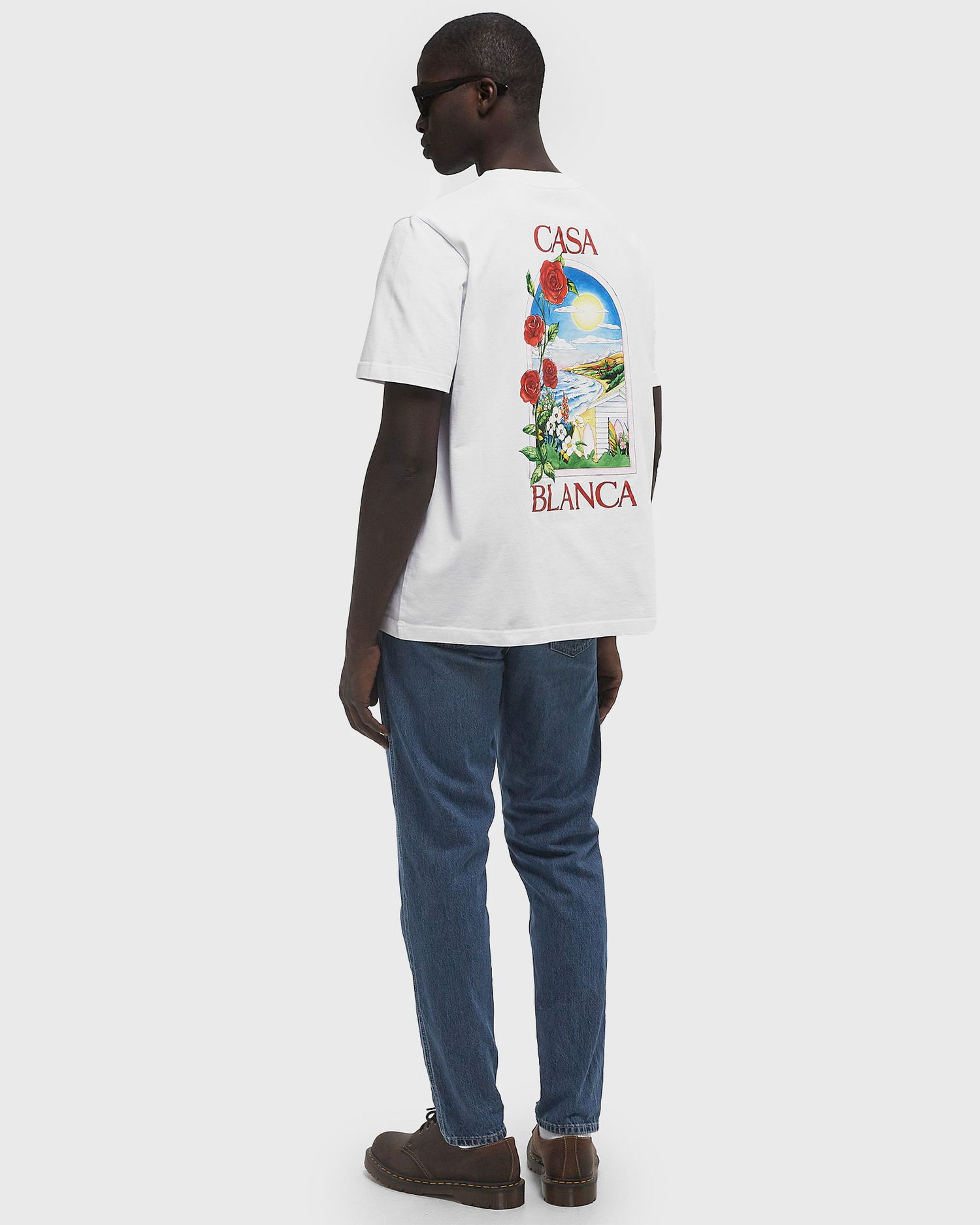 T-shirt Casablanca LA Days Printed T-Shirt, Size XL Vit | MS25-JTS-001-12, 1