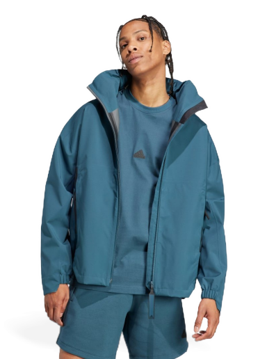 Vindjacka adidas Originals MYSHELTER RAIN.RDY Turkos | HZ5701