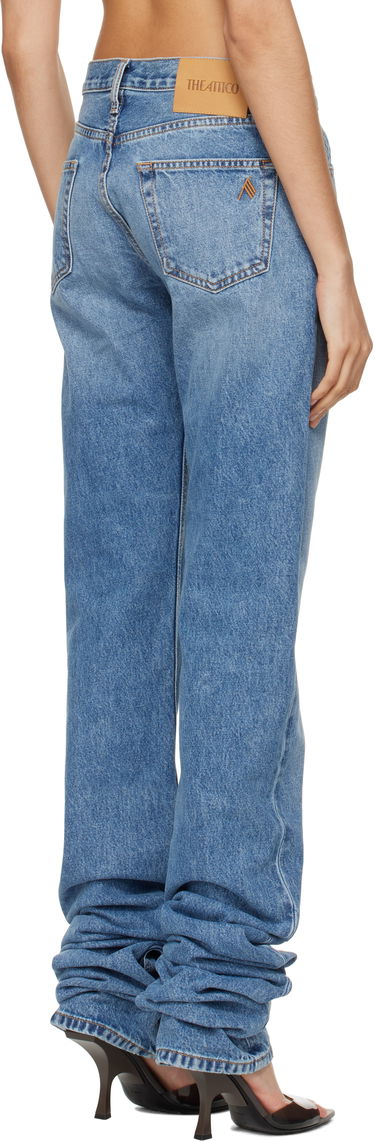 Jeans The Attico Attico Long Scrunch Jeans Blå | 250WCP00214 DDD085AA, 2