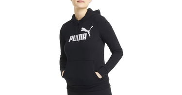 Sweatshirt Puma Hoodie Essential Logo Svart | 58679101, 2