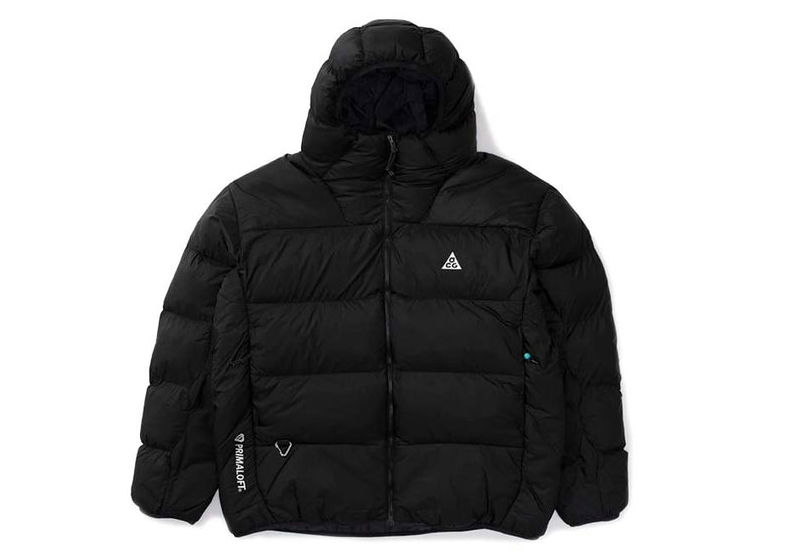 Pufferjacka Nike ACG Therma-FIT ADV Lunar Lake Puffer Jacket Triple Black Svart | DH3071-011