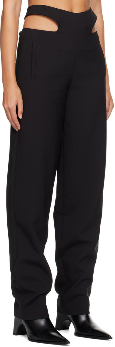 Byxor Dion Lee Dion Lee Y Front Cutout Trousers Svart | C2068P22, 1