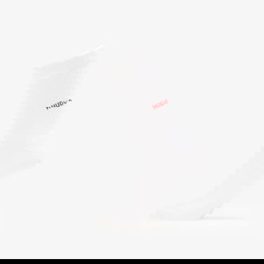 Strumpor BOSS HUGO Three-Pack Ribbed Socks with Logo Embroidery Svart | 50546351-960, 3