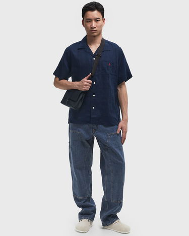 Skjorta Polo by Ralph Lauren Ralph Lauren Short Sleeve Camp Shirt XXL Mörkblå | 710966421001, 1