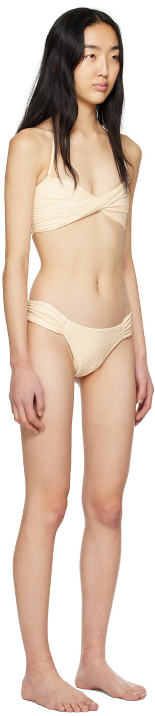 Badkläder Anine Bing Twist Bikini Set Beige | A-11-2113-127 / A-11-4114-127, 1