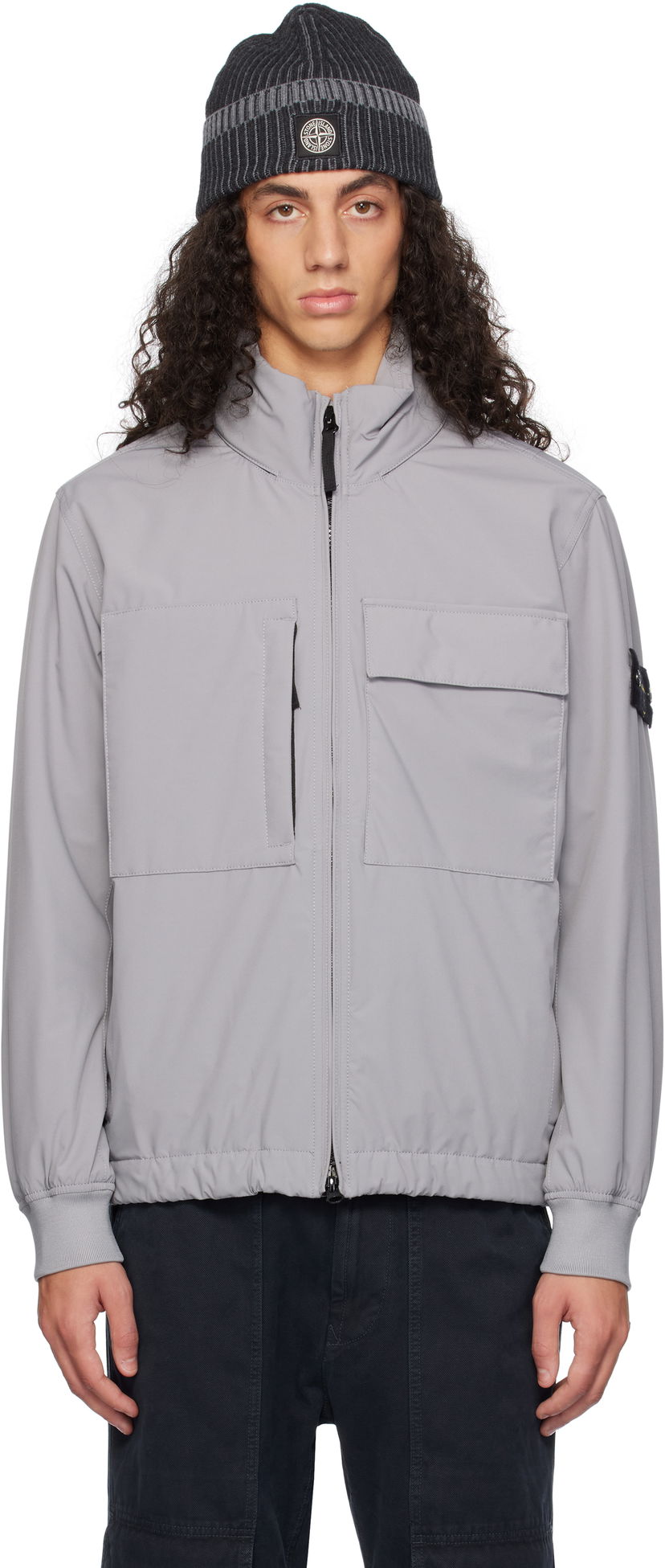 Vindjacka Stone Island Insulated PrimaLoft Jacket Grå | 811540527