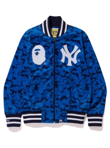 Jacka BAPE Mitchell & Ness x Yankees Jacket Blå | 001LJF731910XBLU