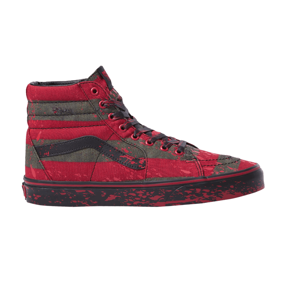 Sneakers och skor Vans House of Terror x Sk8-Hi "The Nightmare on Elm Street" Röd | VN0A4U3CZV1, 0