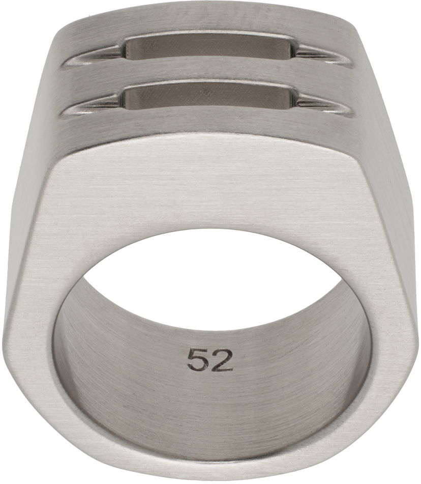 Ringa Rick Owens Grill Silver Ring Metallisk | RJ0000053 MMT