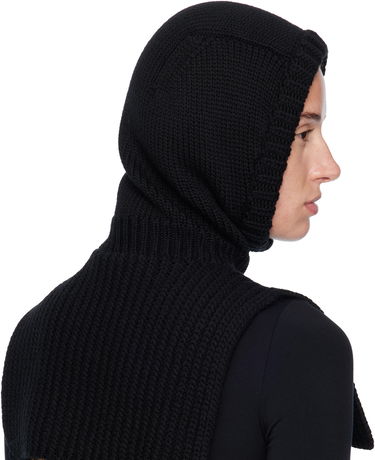 Hatt Moncler Wool Balaclava from Moncler Genius x EE72 Collection Svart | K24033G00001M6727, 2