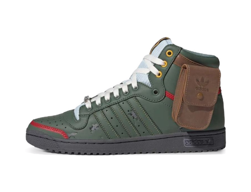 Sneakers och skor adidas Originals Top Ten Hi "Star Wars Boba Fett" Grön | FZ3465