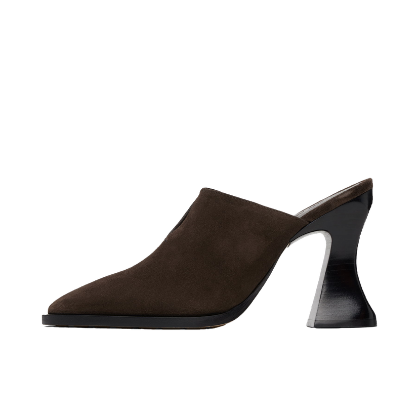 Sneakers och skor Bottega Veneta Bottega Veneta Cha-Cha Suede Mules Brun | 787036 V3QE1