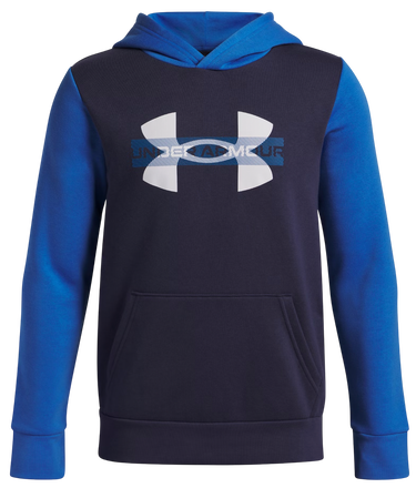 Sweatshirt Under Armour Rival Fleece Color Block Graphic Hoodie Flerfärgad | 6004994-402, 0