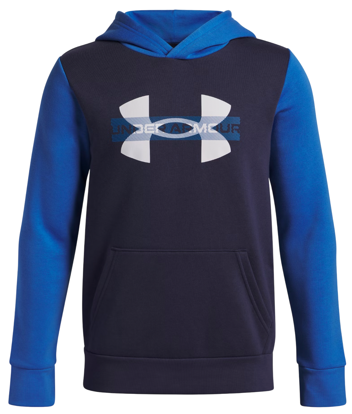 Sweatshirt Under Armour Rival Fleece Color Block Graphic Hoodie Flerfärgad | 6004994-402, 0