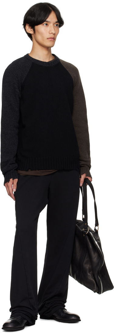 Sweater Maison Margiela MM6 Maison Margiela Crewneck Sweater Svart | SH2HL0028 M13160, 3
