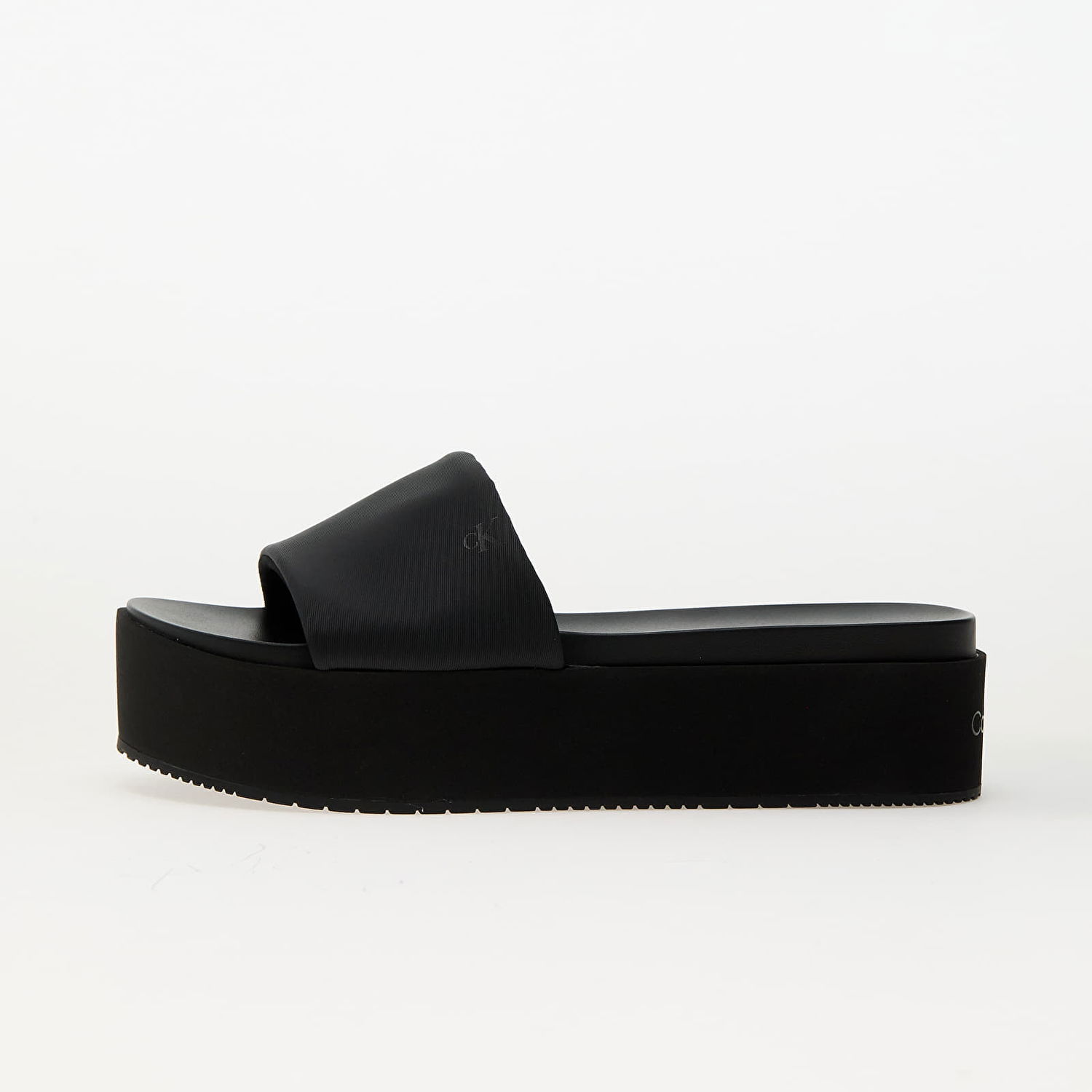 Sneakers och skor CALVIN KLEIN Jeans Flatform Sandal Slid Black Svart | YW0YW01791 0GJ, 0
