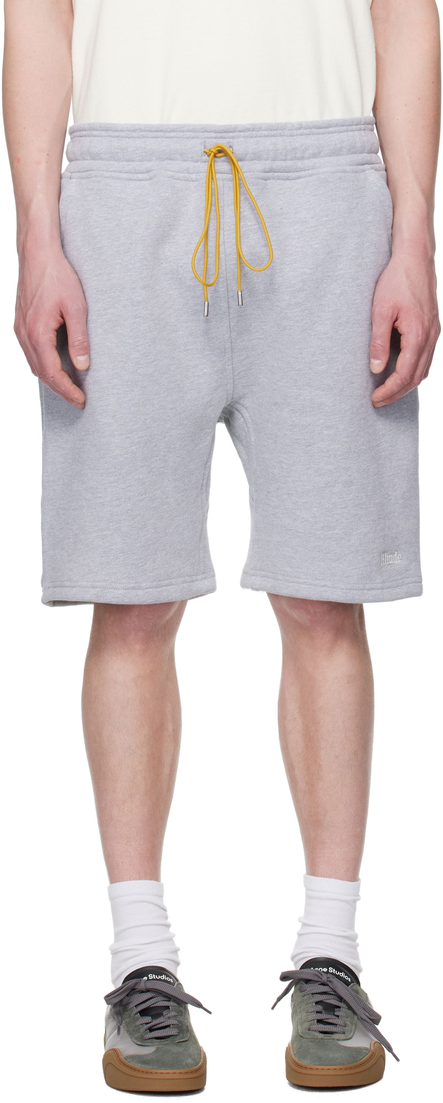 Shorts Rhude Rhude Classique Sweat Shorts Grå | RHSS25ST02229, 0