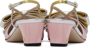 Sneakers och skor Valentino Valentino Garavani Bowow Slingback Heels Rosa | 6W2S0LB6QLJ, 1