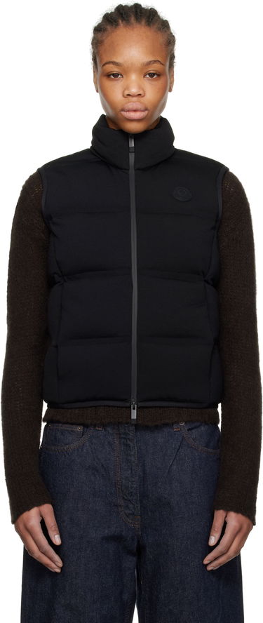 Väst Moncler Moncler Quilted Down Vest Svart | K10939I00003M5412, 0