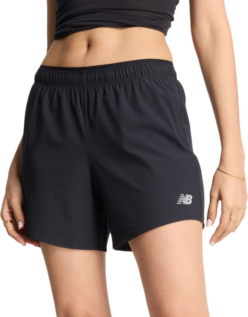 Shorts New Balance RC Short 5" Svart | ws41202-bk