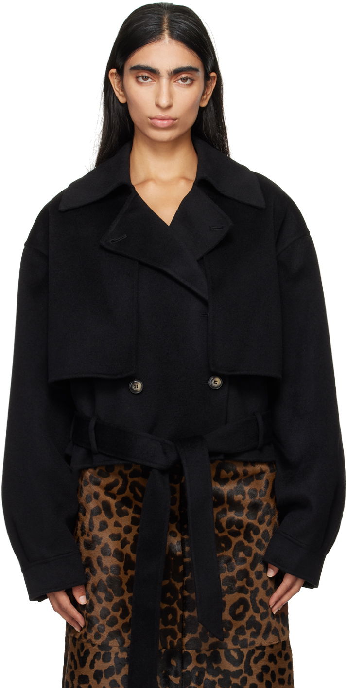 Jacka Nanushka Black Satoyo Jacket Svart | NW24CROW01699
