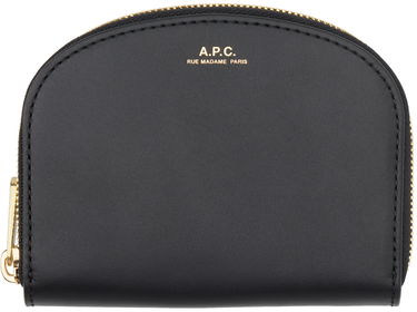 Plånbok A.P.C. Demi-Lune Compact Svart | PXAWV-F63219, 0