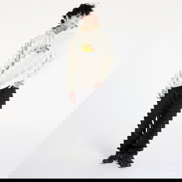 Sweatshirt Dime DIME 2Fast 2Delicious Hoodie Beige | DIMEHO2448NAT, 9