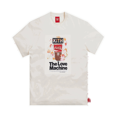 T-shirt KITH x Coca-Cola Love Machine Vintage Tee Vit | KH3875 104, 0