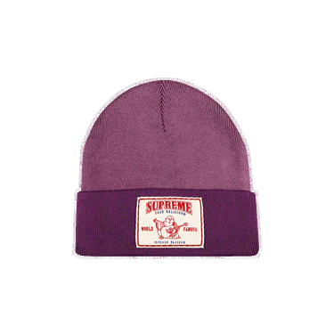 Mössa Supreme True Religion x Beanie Purpur | FW21BN55 PURPLE, 0