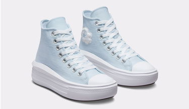 Sneakers och skor Converse Chuck Taylor All Star Move Platform Junior Blå | A03015C, 3