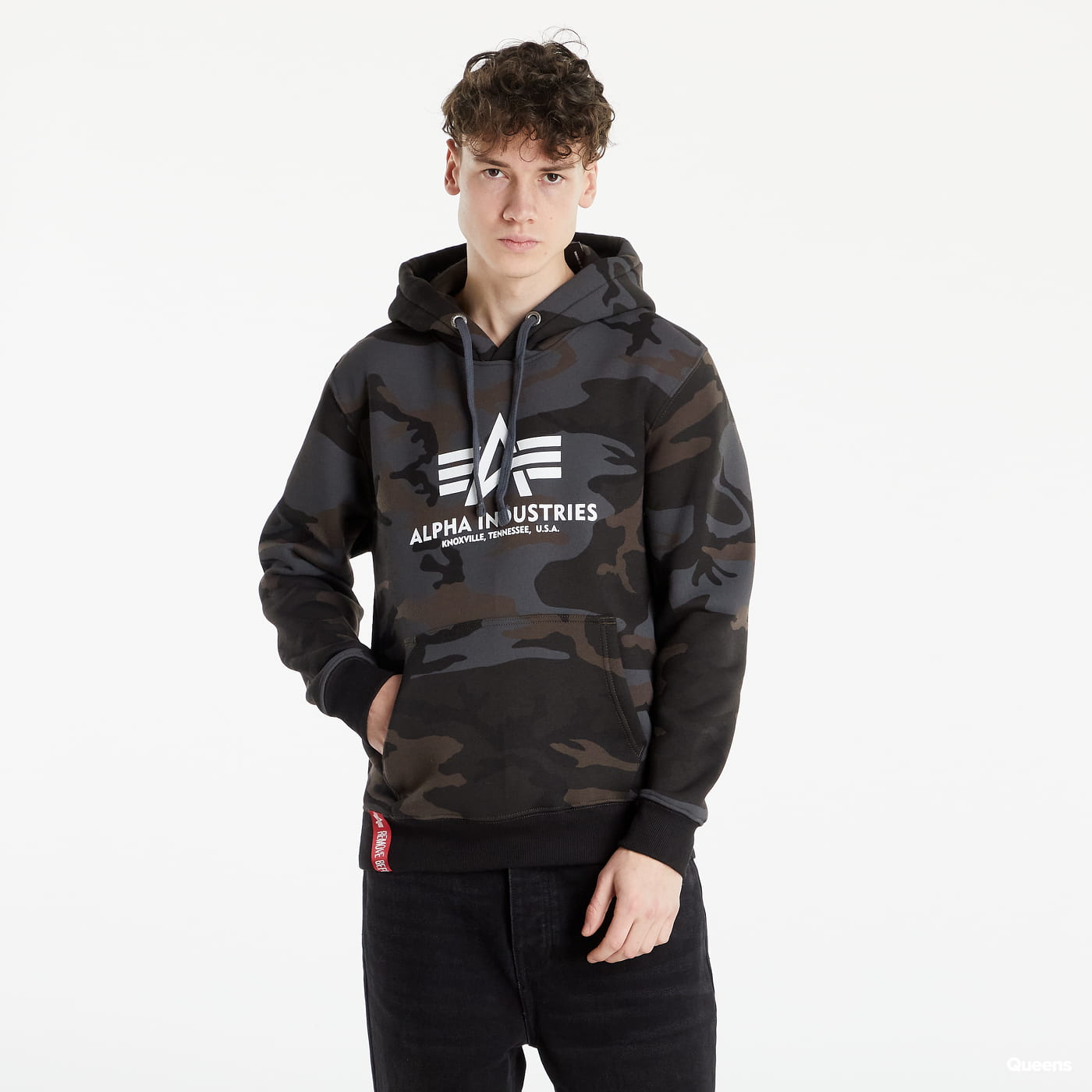 Sweatshirt Alpha Industries Basic Hoodie Flerfärgad | 178312C 125, 0