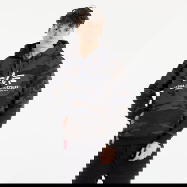 Sweatshirt Alpha Industries Basic Hoodie Flerfärgad | 178312C 125, 0