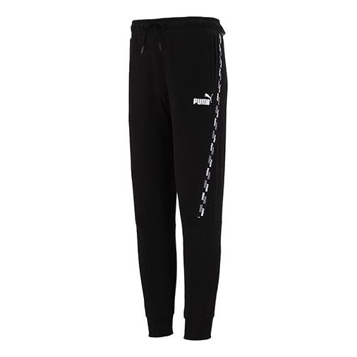Träningsbyxor Puma Power Tape Sweatpants Svart | 846566-01