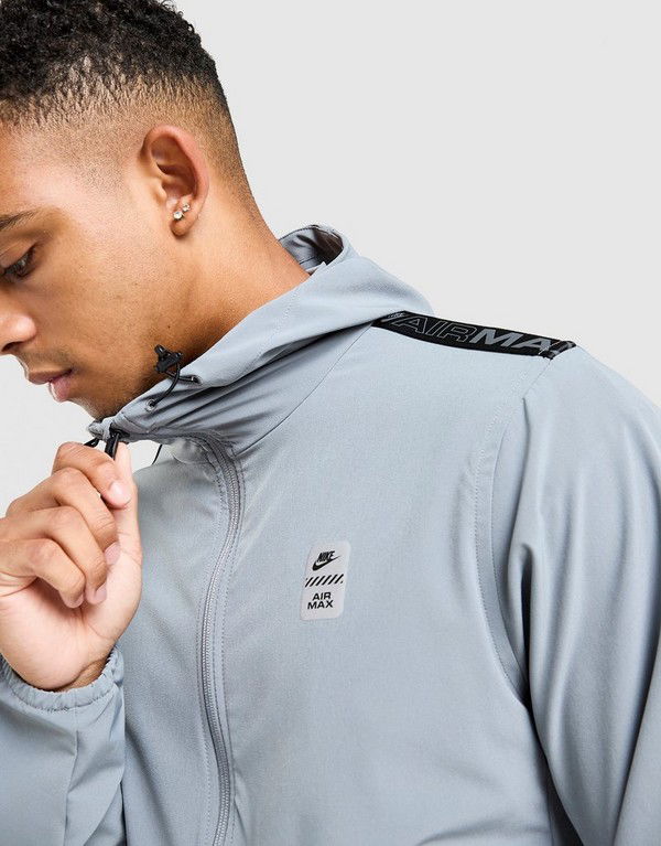Jacka Nike NSW Air Max Tc St Woven Hooded Jacket Grå | IF0384-065, 1