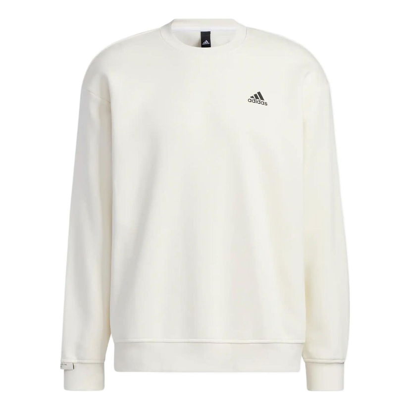 Sweater adidas Originals Crewneck Sweatshirt Vit | IB2713